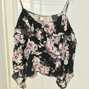 Modern Floral Top